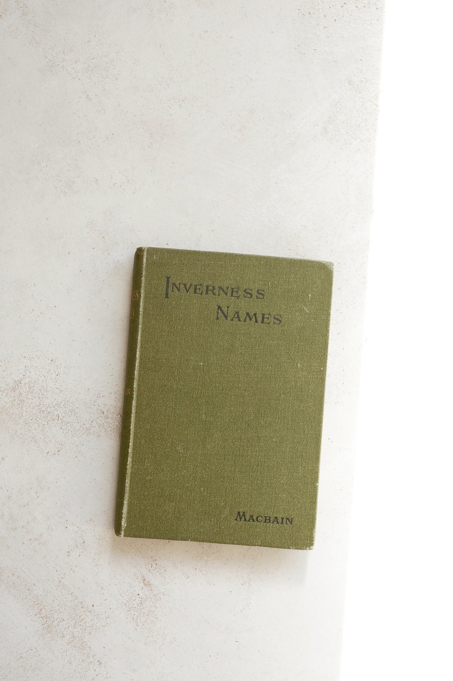 Personal Names and Surnames of the Town of Inverness