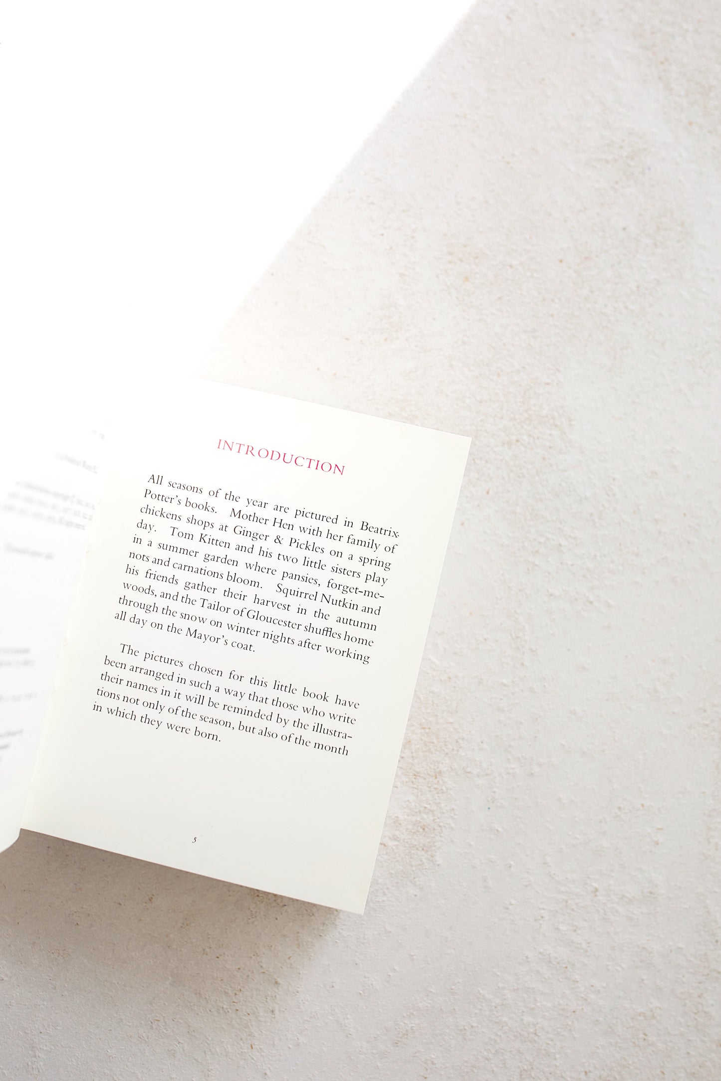 Beatrice Potter's Birthday Book